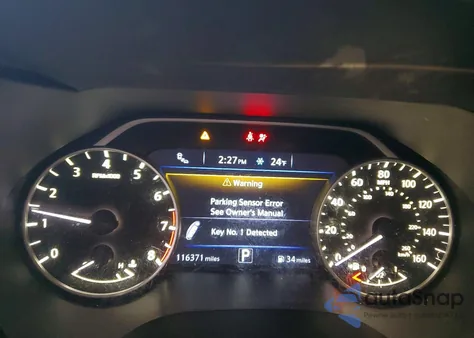 2016 Nissan Maxima 3.5S z USA, uszkodzony, nr VIN 1N4AA6AP9GC391857